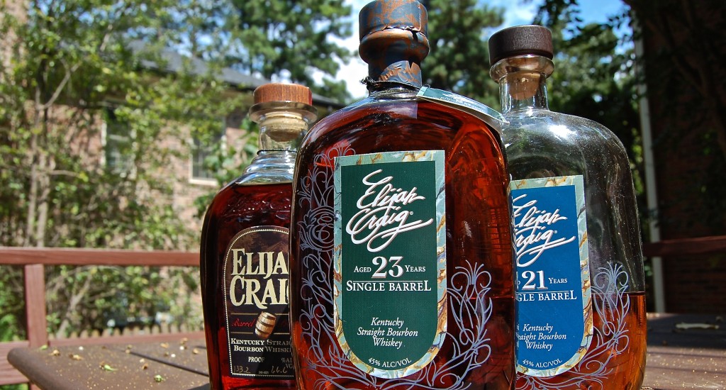 Elijah Craig 23 Bourbon whiskey