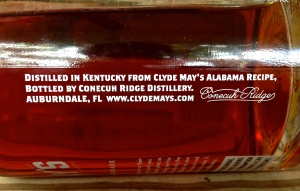 Clyde May's Alabama Whiskey