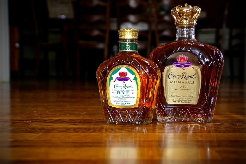 Crown Royal Rye and Monarch